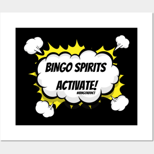 Bingo Spirits Activate Posters and Art